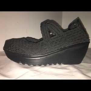 Bernie Mev wedges - Black
